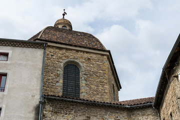 Fototapeta na wymiar Tour château de Montlaur