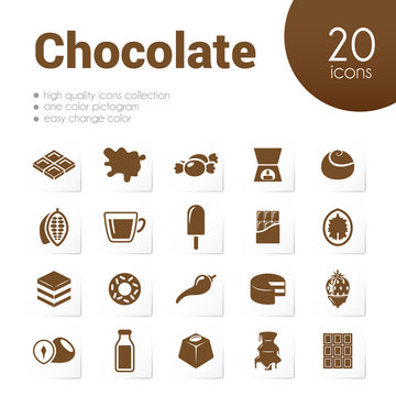 chocolate icons