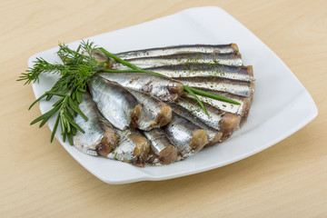 Salted anchovy
