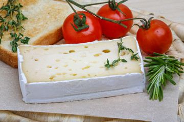 Soft brie cheese