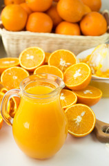 Freshly squeezed orange juice