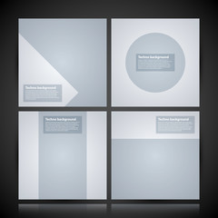 4 minimal square backgrounds
