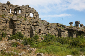 Fototapeta na wymiar Side ruins