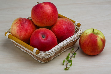 Few apples