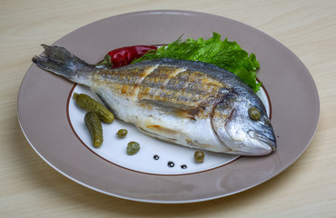 Grilled dorado