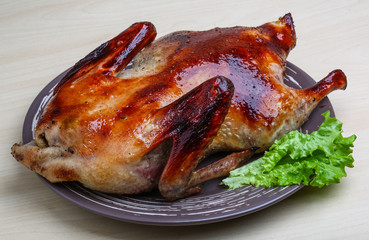 Roasted duck