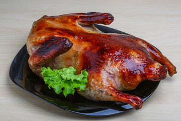 Roasted duck