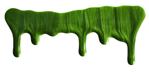 Green nail polish