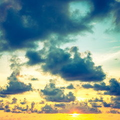 Sunset time