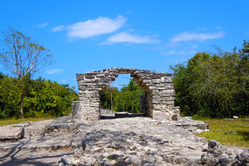 Mayan ruins of Cozumel