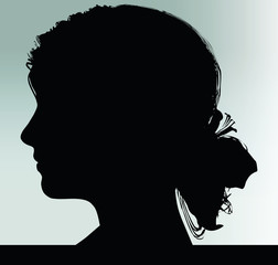 woman silhouette