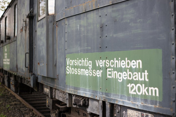 Old german train