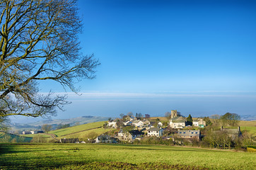 Fototapeta premium Grayrigg village in Cumbria