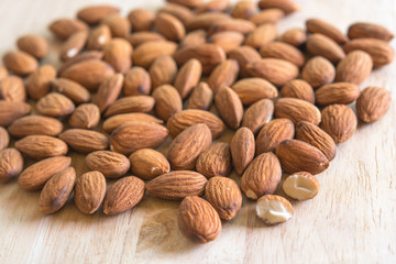 Almond background
