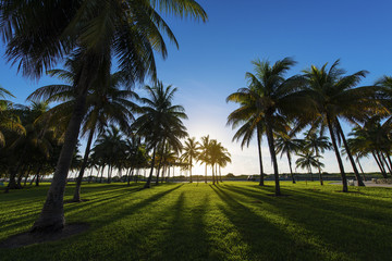 Obraz na płótnie Canvas Ocean Drive, South Beach, Miami, Florida