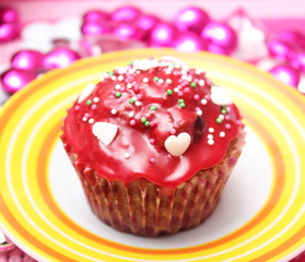 roter Muffin