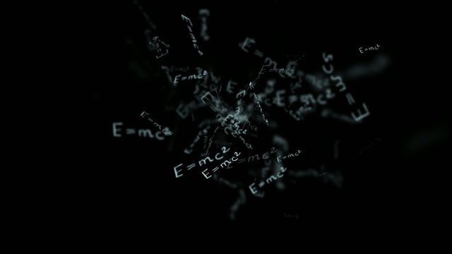 The theory of relativity (E = mc2)