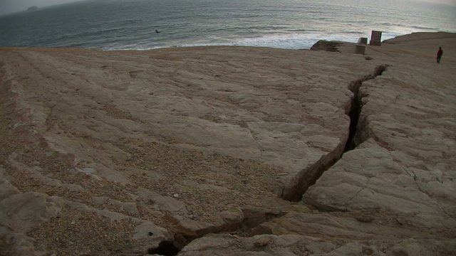 Earthquake 2007: Paracas National Park, Peru 
