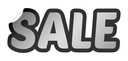 vector sale bent sticker