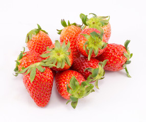 Strawberry isolated on white background