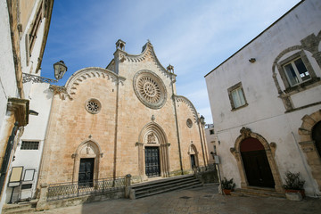 Cathedral of Ostuni, Puglia, Italy.