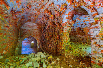 ukraine, tarakanov fortress ruin