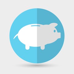 Piggy bank icon