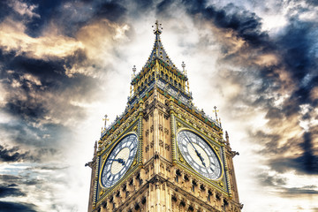 Fototapeta na wymiar Details of Big Ben clock.
