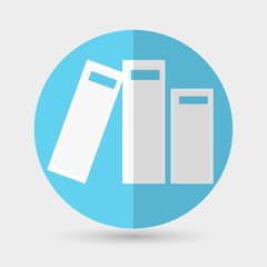 Book icon on a white background