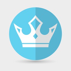 Crown icon on a white background