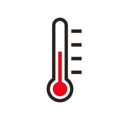 Thermometer icon - obrazy, fototapety, plakaty