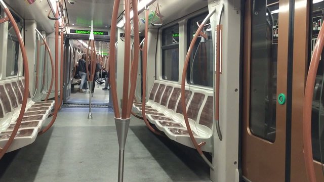 Bruxelles Subway Train