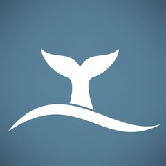 whale tail icon