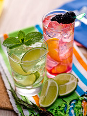 Two cocktails