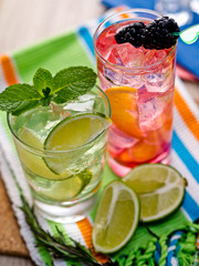 Two cocktails