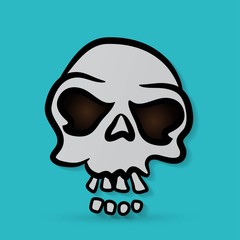 Vector skull