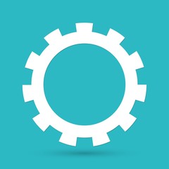 Cogs - vector icon