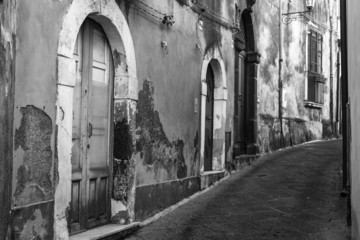 The old streets of acireale