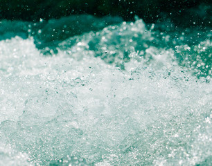 whitewater waves as background