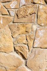 background from mosaic wall with bricks