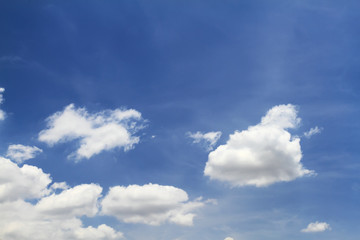 Obraz na płótnie Canvas sky and clouds