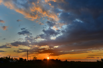Beautiful sunset