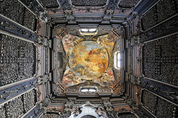 Milano chiesa di San Bernardino alle Ossa - obrazy, fototapety, plakaty