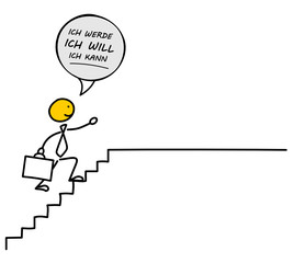 Strichmännchen Motivation