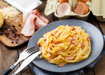 Pasta carbonara