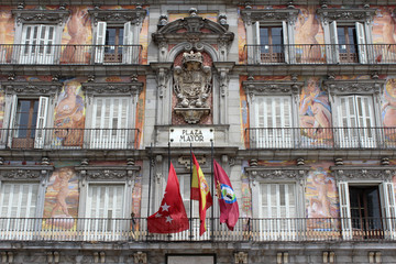 Fototapeta premium Plaza Mayor, Madrid, Spain