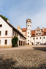 Fototapeta na wymiar Innerhof Schloss Glauchau