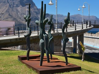 Gran Canaria - Skulptur La Rama Agaete