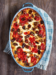 rustic italian baked vegetable ragu