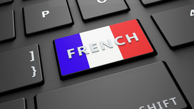 french flag keyboard
